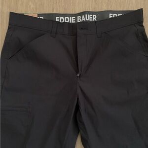 Eddie Bauer Black Rainier Teck Pants